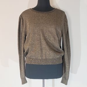 Forever 21 sweater gold black NWT size 3X